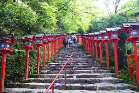 貴船神社灯篭