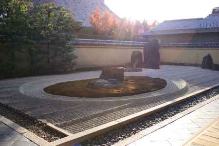 龍源寺の庭園　一枝坦