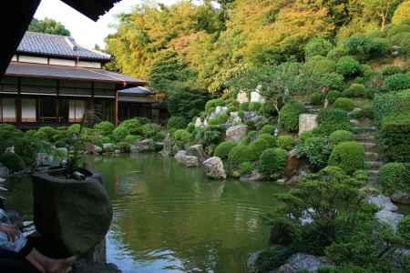 智積院の庭園