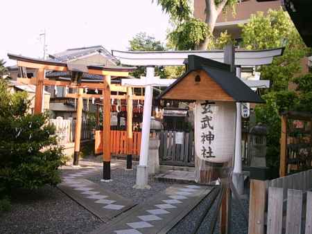 玄武神社の鳥居