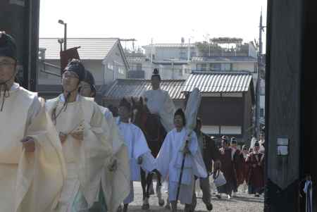 時代祭の行列　