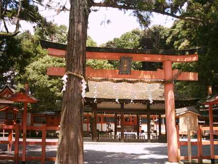 吉田神社の鳥居