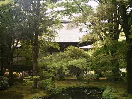 広隆寺の庭