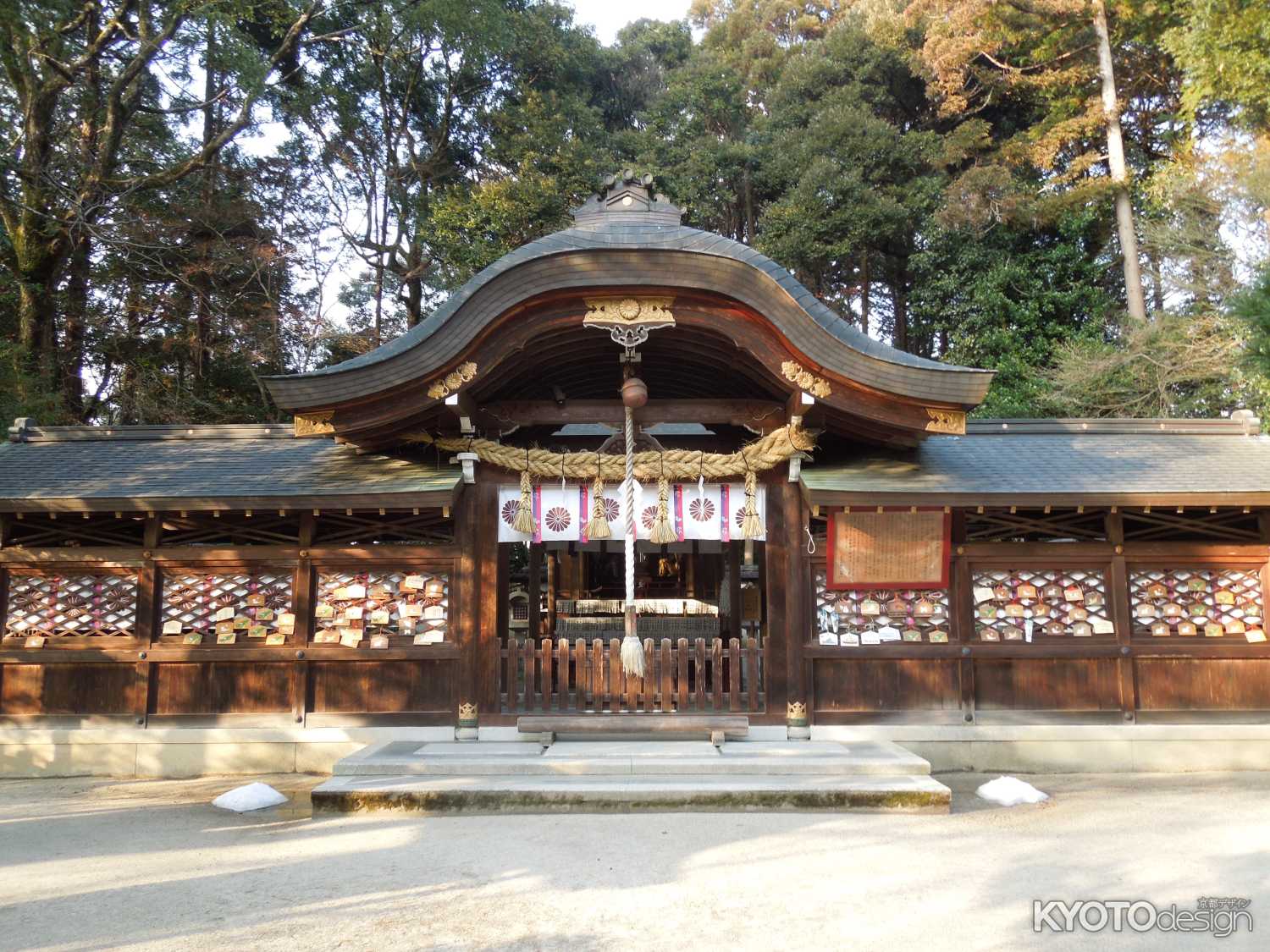 鷺森神社の拝殿